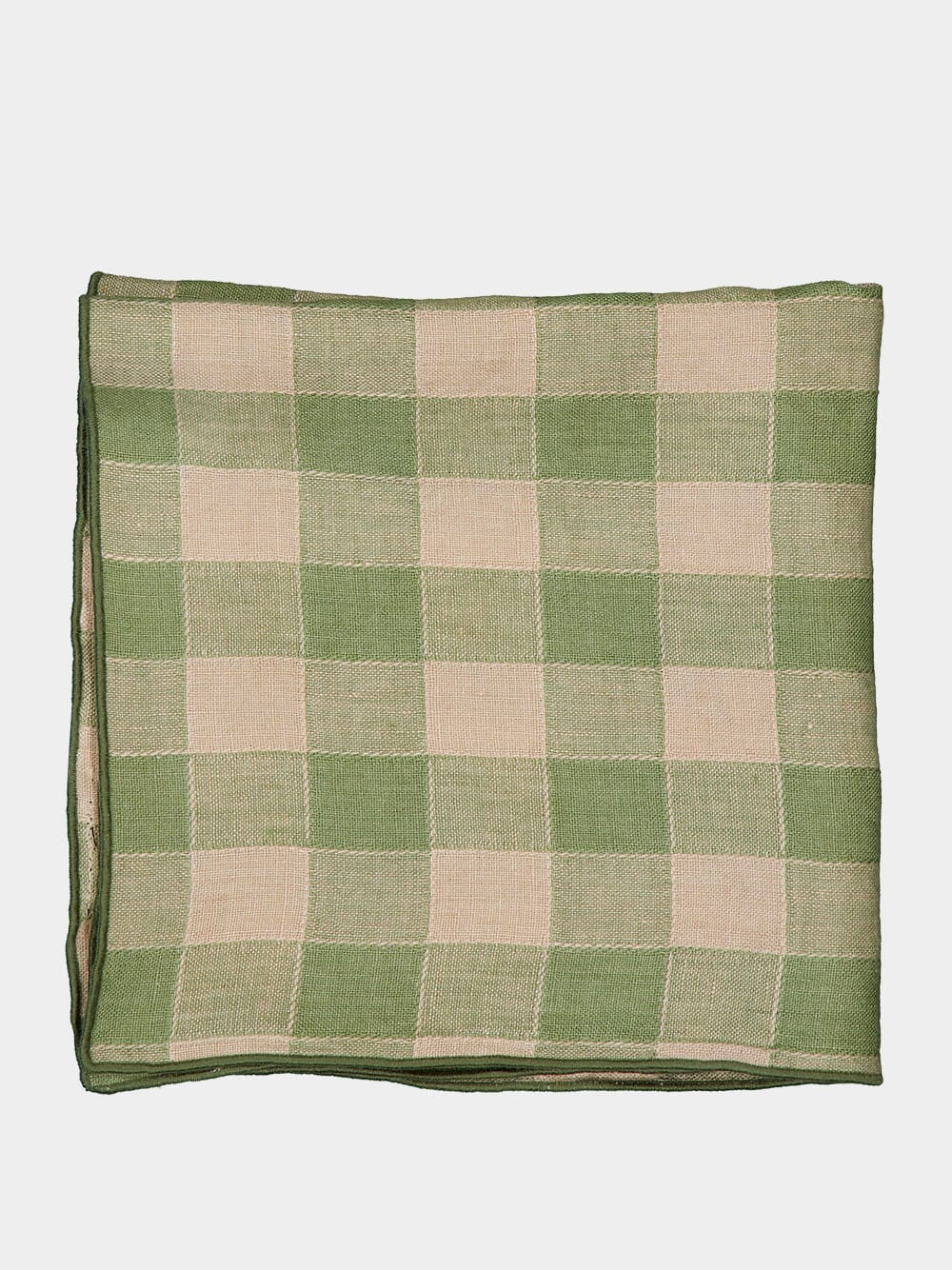 Green Bourdon Vintage Canvas Napkin