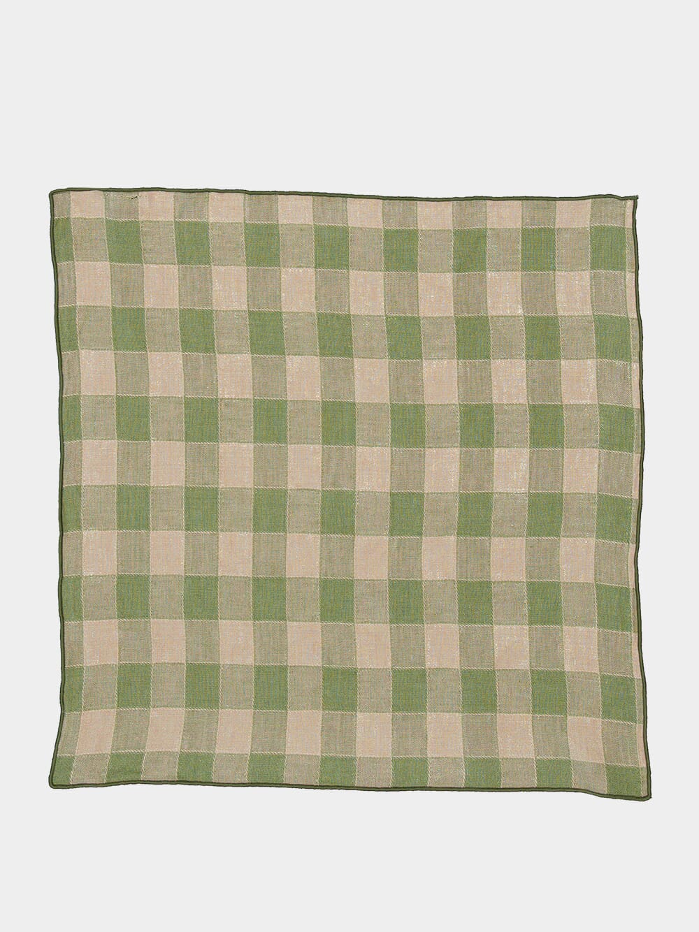 Green Bourdon Vintage Canvas Napkin