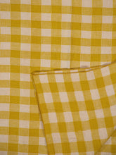 Maison de Vacances Yellow Bourdon Vintage Vichy Tablecloth