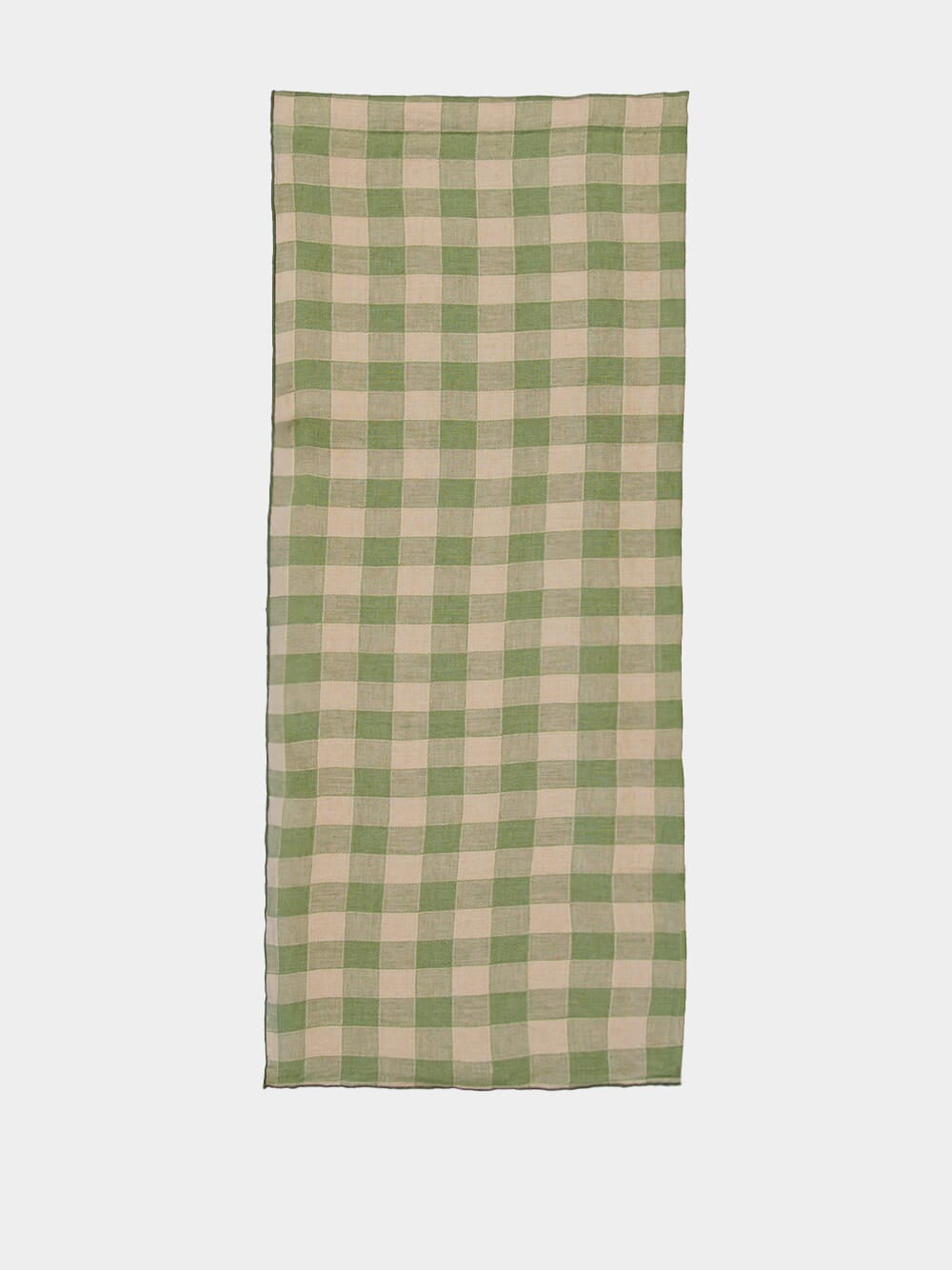 Green Bourdon Vintage Vichy Tablecloth