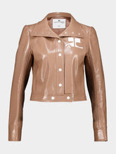 Courrèges Bronzer Reedition Vinyl Jacket