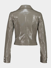 Courrèges Light Mocha Vinyl Reedition Jacket
