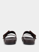 Manolo Blahnik Brown Calf Leather Sandals