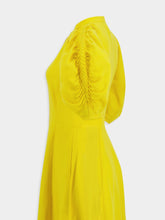Gabriela Hearst Goldenrod Arabella Linen Shirtdress