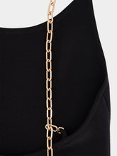 Gabriela Hearst Black Adeona Chain Maxi Silk Dress