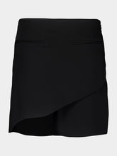 Courrèges Black Infinity Mini Skirt