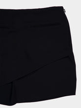 Courrèges Black Infinity Mini Skirt