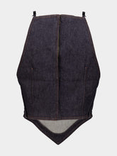 Courrèges Brut Pointy Denim Tank Top