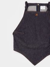 Courrèges Brut Pointy Denim Tank Top