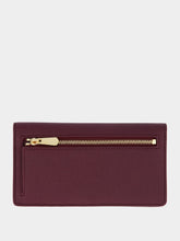 Ferragamo Plum Gancini Continental Wallet