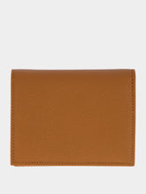 Ferragamo Natural Brown Gancini Compact Wallet
