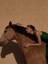 Zimmermann Daylight Knot Midi Dress in Emerald