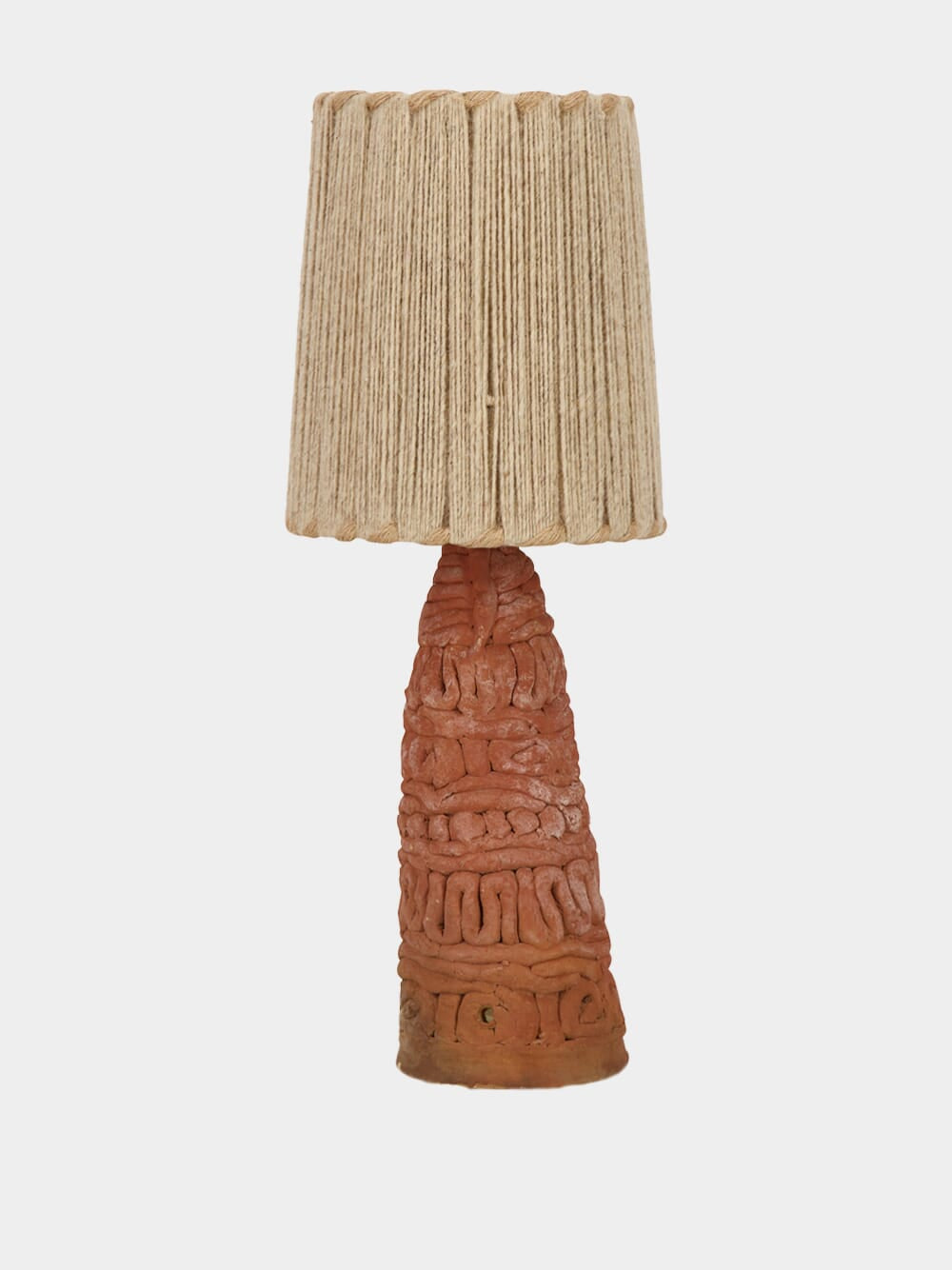 Terracotta Caracole Table Lamp