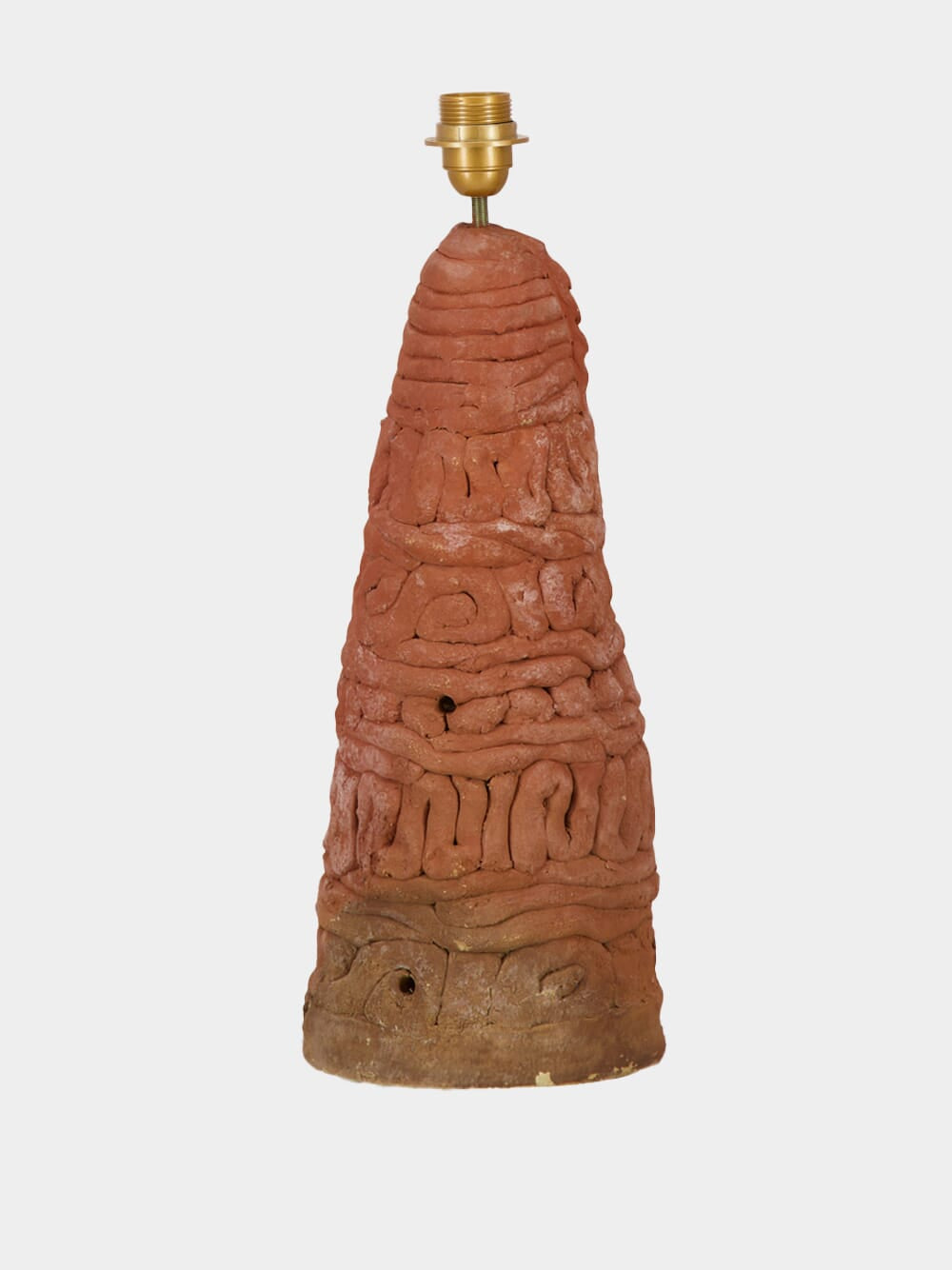 Terracotta Caracole Table Lamp