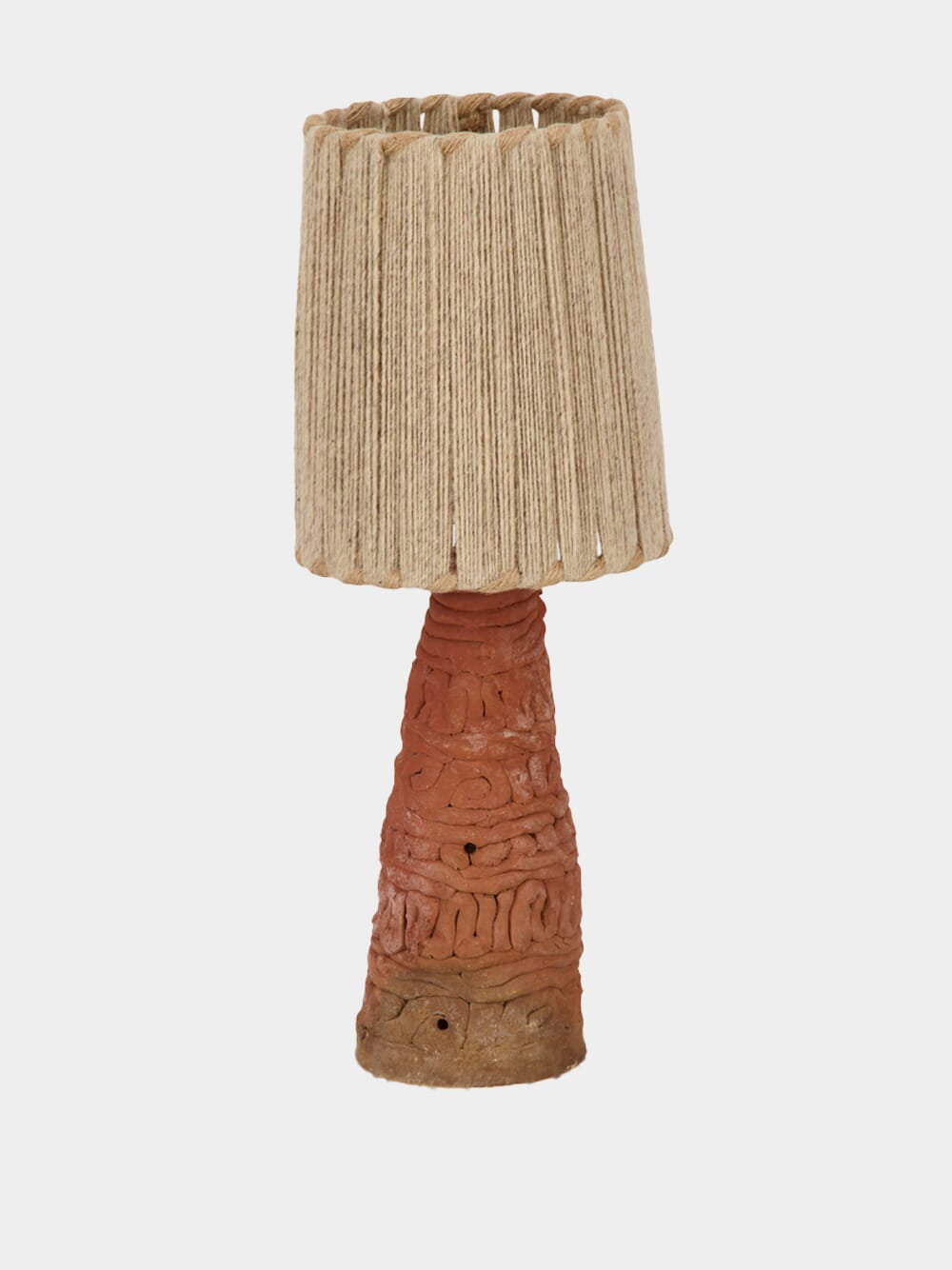 Terracotta Caracole Table Lamp