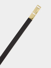 Ferragamo Black Extendable Hug Belt