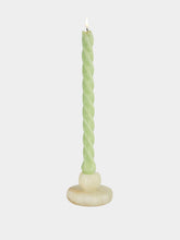 Zaconi Small Onyx Candle Holder in Serene Green