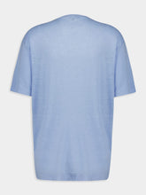 Frescobol Carioca Carmo Linen Jersey Blue T-Shirt