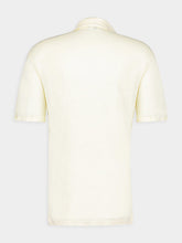 Frescobol Carioca Yellow Haze Mello Linen Polo