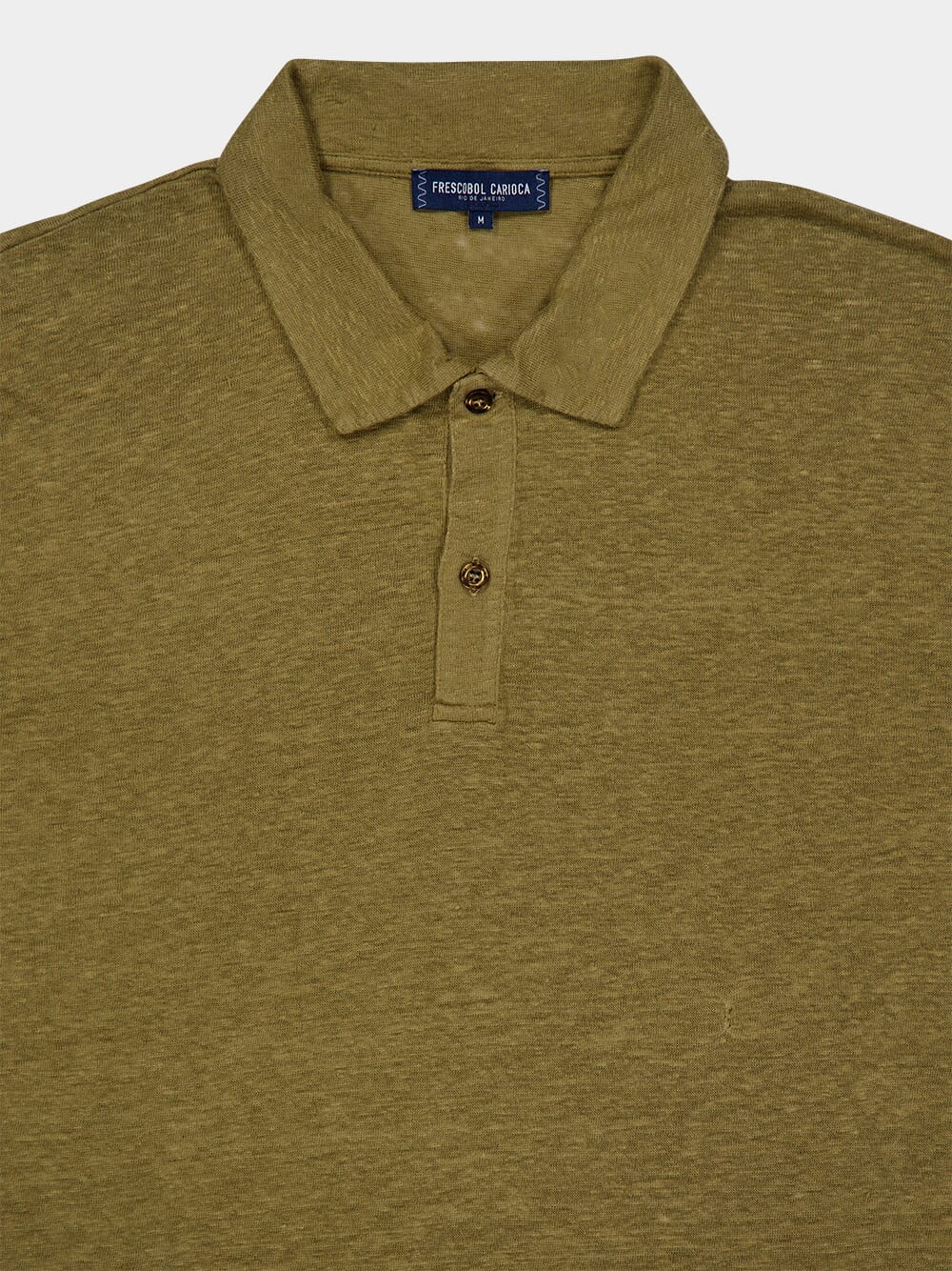 Spinach Mello Linen Polo