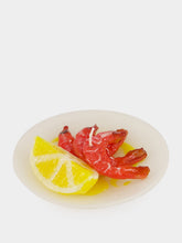 Cereria Introna Small Prawn Plate Wax Candle