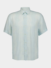Frescobol Carioca Cabana Stripe Castro Linen Shirt