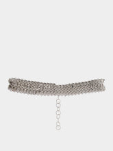 Rabanne Silver-Tone Chainmail Belt