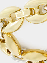 Rabanne Eight chunky bicolored bracelet