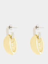 Rabanne Eight Chunky Gold and Silver Earrings