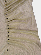 Rabanne Button-Embellished maxi dress