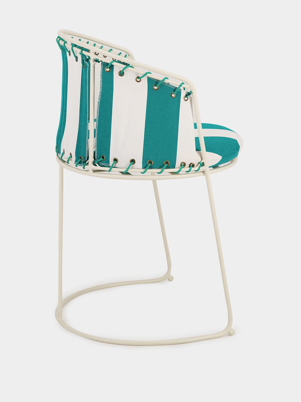 Green Palmer Striped Chair