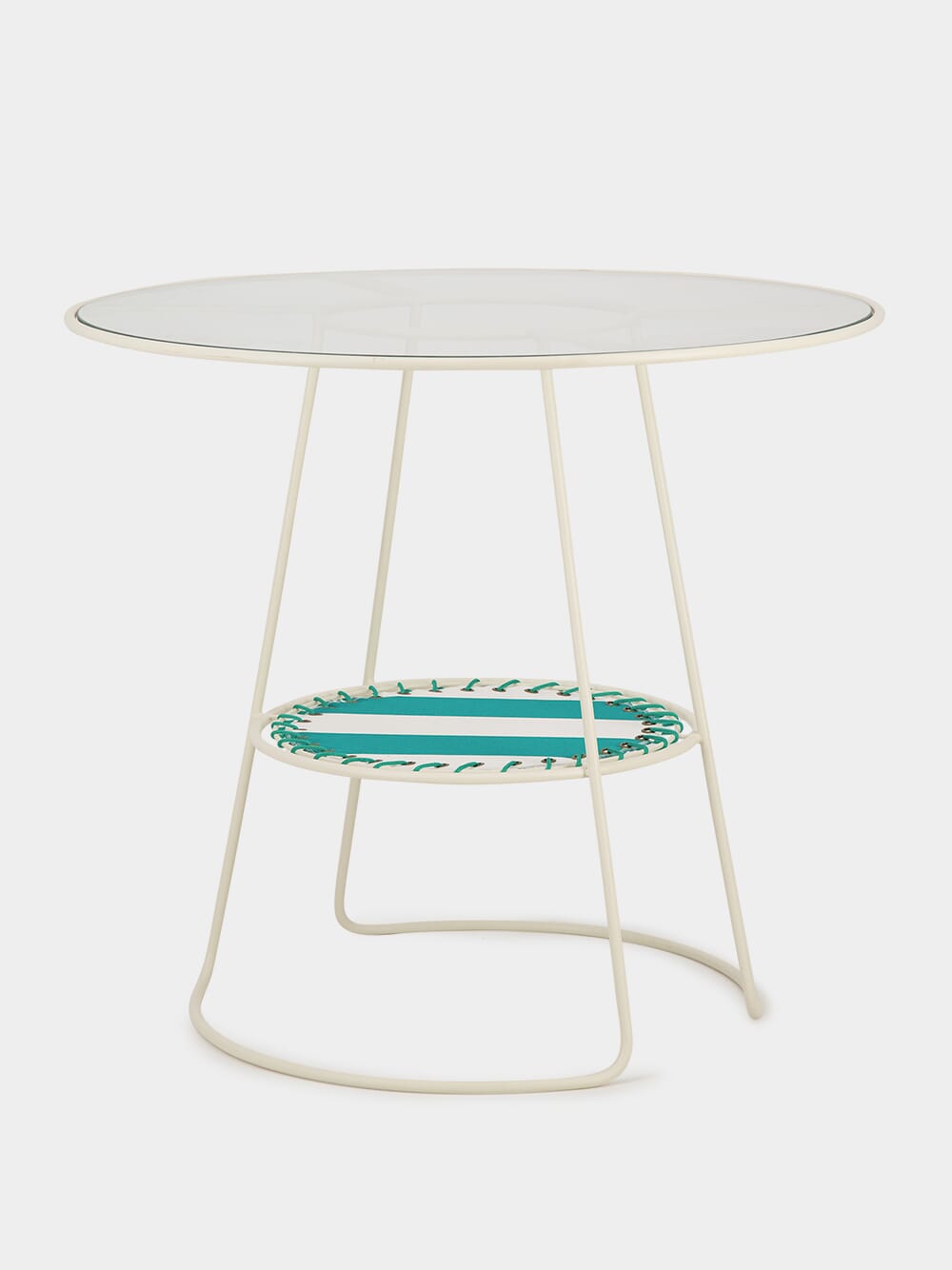 Green Palmer Striped Table