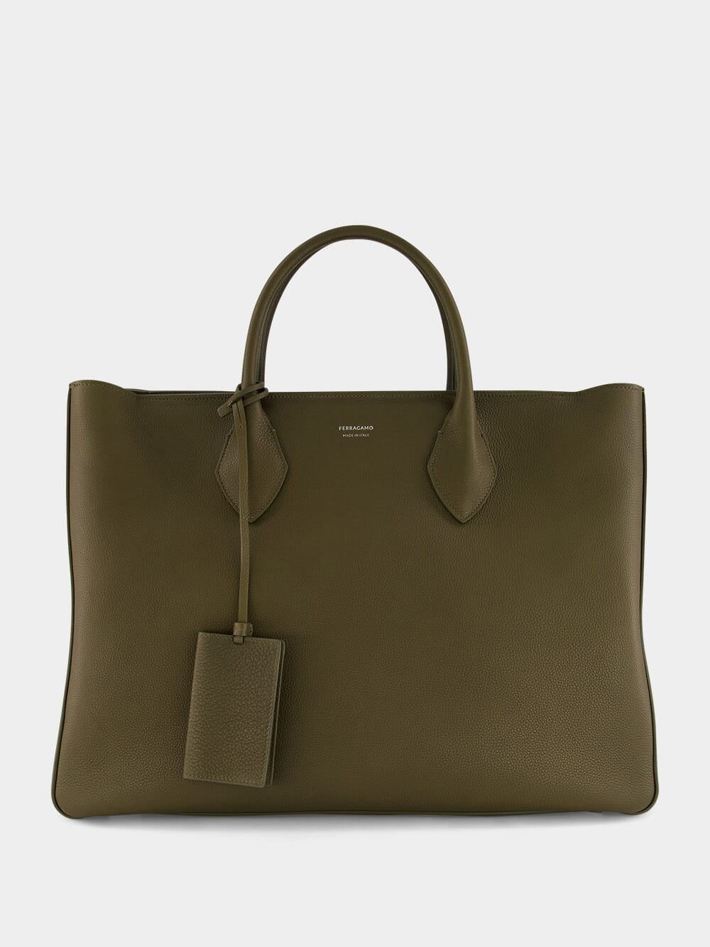 Olive Green Large Tote Bag