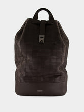 Ferragamo Black Sailor Leather Backpack