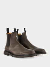 Common Projects Brown Leather Chelsea Boots