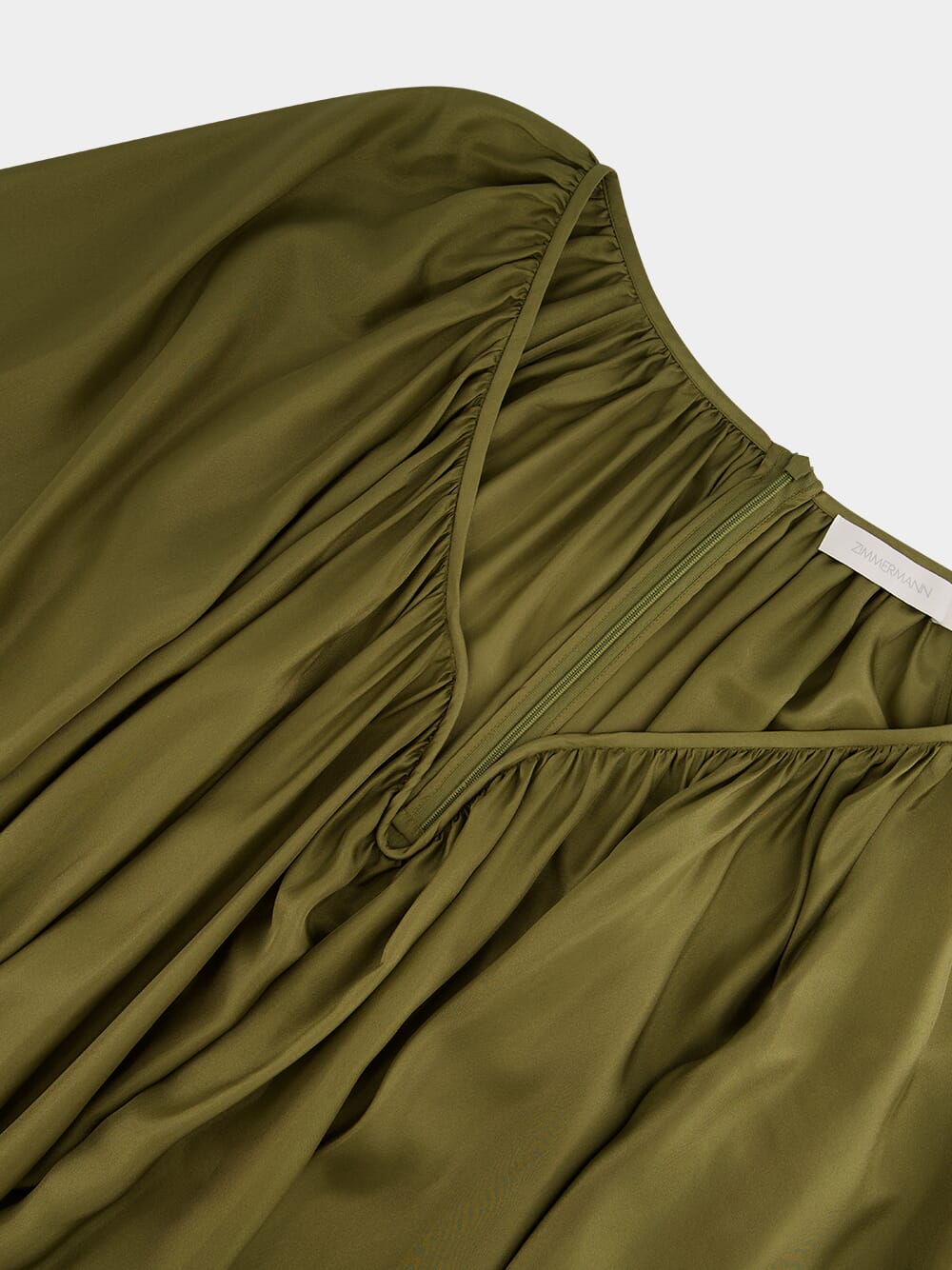 Khaki Green Acacia Maxi Dress