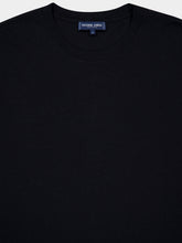 Frescobol Carioca Black Dinis Cotton-Linen T-Shirt