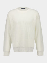 Frescobol Carioca Off-White Jardim Linen Sweater