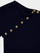 Rabanne Navy Wool Sweater