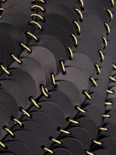 Rabanne Black Calfskin Paco Shoulder Clutch