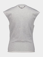 Rabanne Short-Sleeved Grey T-Shirt