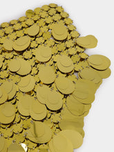 Rabanne Golden Sparkle Assembly Skirt