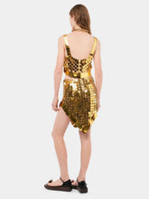 Rabanne Golden Sparkle Assembly Skirt