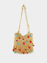 Rabanne Iconic 1969 Gold Bag with Pampilles
