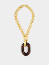 Rabanne Gold Tortoise XL Link Necklace