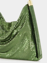 Rabanne Emerald Green Chainmail Shoulder Bag