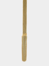 Rabanne Mini Gold Pixel Mesh Bag