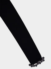 Rabanne Black Beaded Wool Jumper