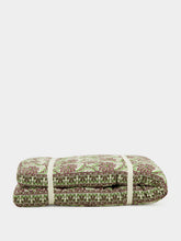 Madam Stoltz Green and Brown Floral Printed Cotton Mattress