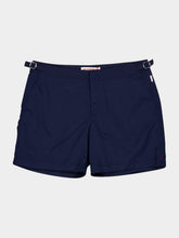 Orlebar Brown Navy Blue Bulldog Mid-Length Swim Shorts